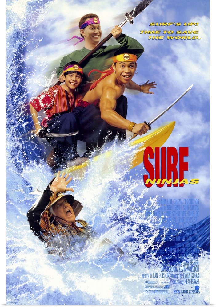 Action comedy for the kiddies finds two young surfer dudes who are actually the long-lost crown princes of the obscure nat...