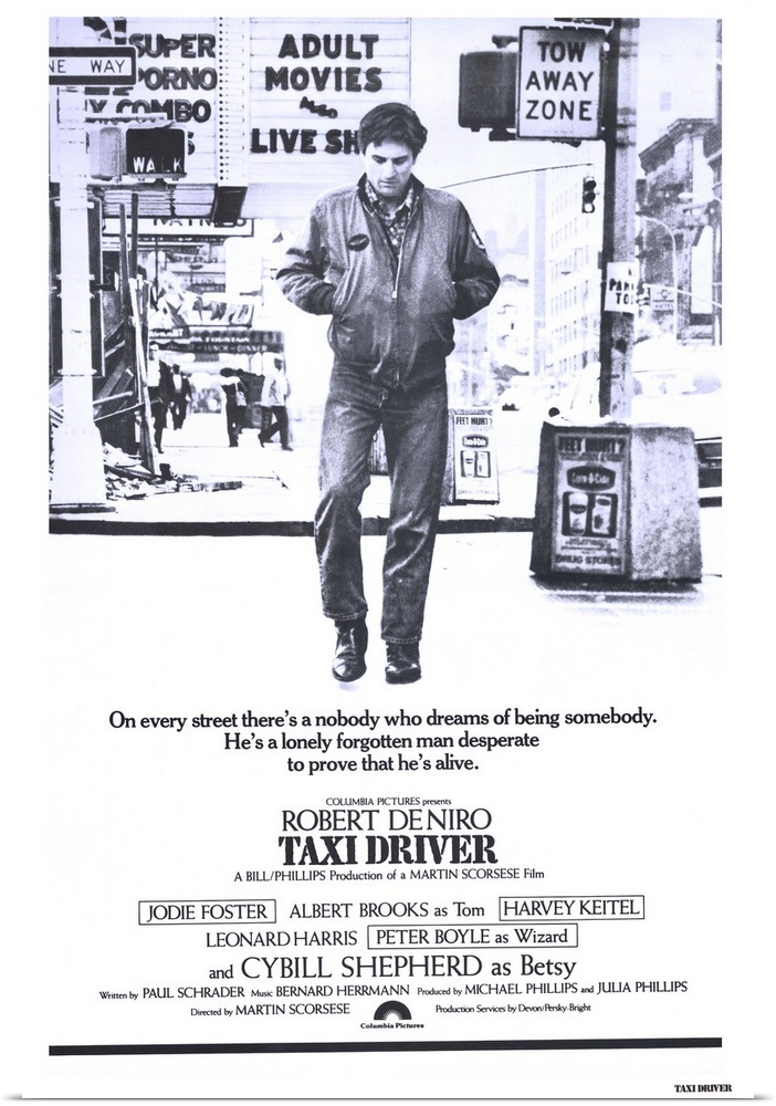 A psychotic NYC taxi driver tries to save a child prostitute and becomes infatuated with an educated political campaigner....