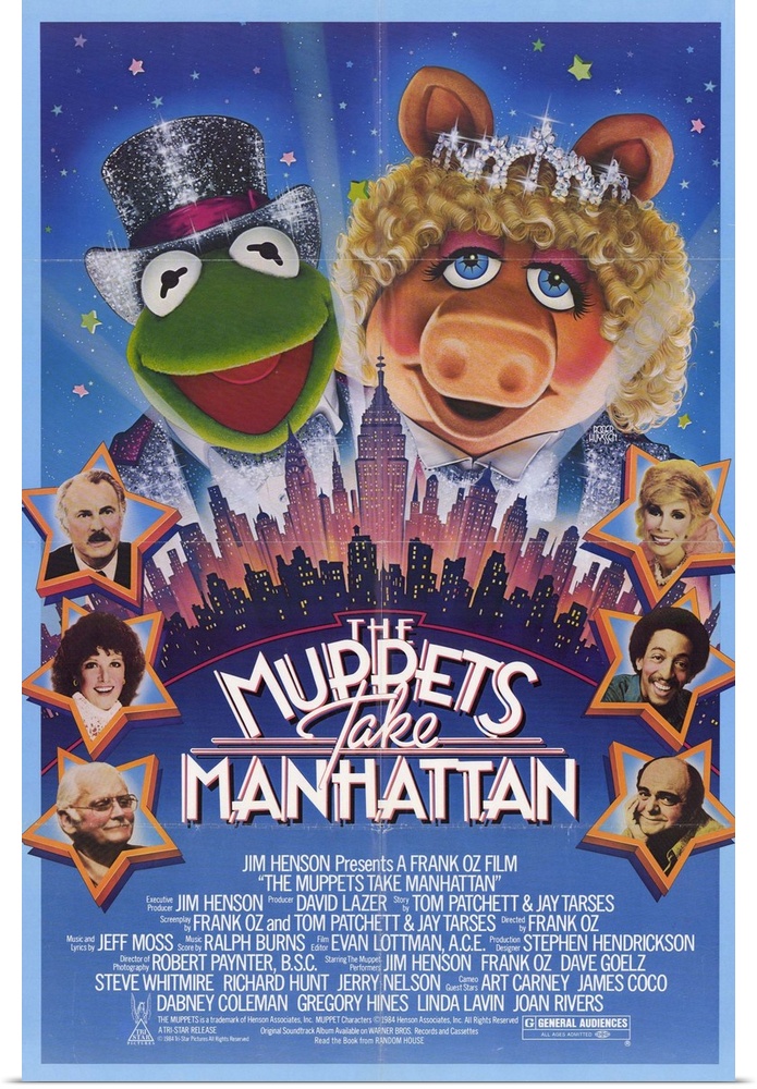 Following a smashing success with a college musical, the Muppets take their show and talents to Broadway, only to face mis...