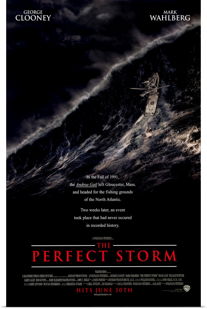 Based on the true story of the Andrea Gail, a swordfishing boat lost at sea in 1991 during a freak storm off the coast of ...