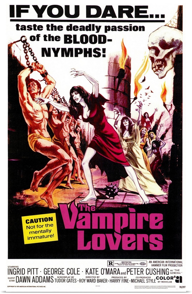 An angry father goes after a lesbian vampire who has ravished his daughter and other young girls in a peaceful European vi...