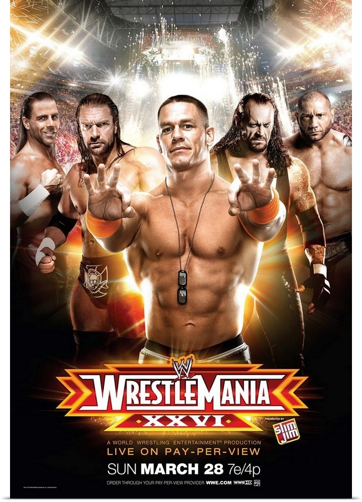 WrestleMania XXVI - Movie Poster