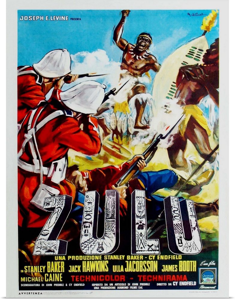 In 1879, a small group of British soldiers try to defend their African outpost from attack by thousands of Zulu warriors. ...