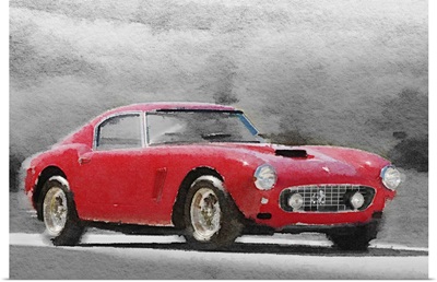 1960 Ferrari 250 GT SWB Watercolor