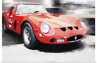 1962 Ferrari 250 GTO Watercolor