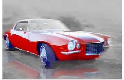 1970 Chevy Camaro Watercolor