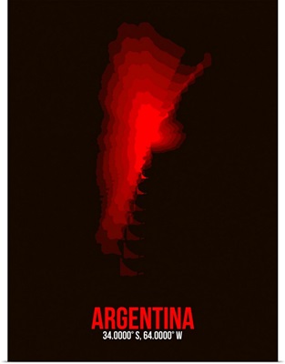 Argentina Radiant Map II