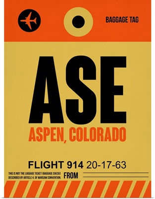 ASE Aspen Luggage Tag I