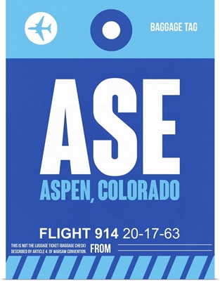 ASE Aspen Luggage Tag II