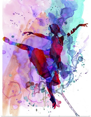 Ballerina'S Dance Watercolor I