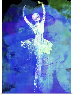 Ballerina'S Dance Watercolor IV
