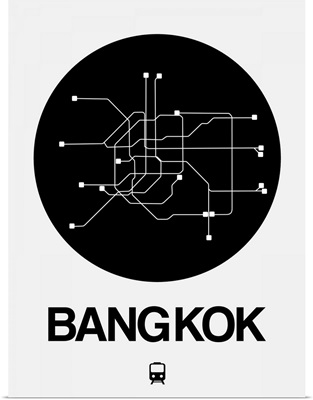 Bangkok Black Subway Map