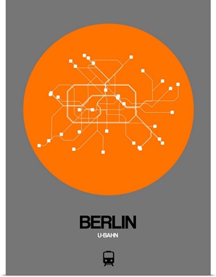 Berlin Orange Subway Map