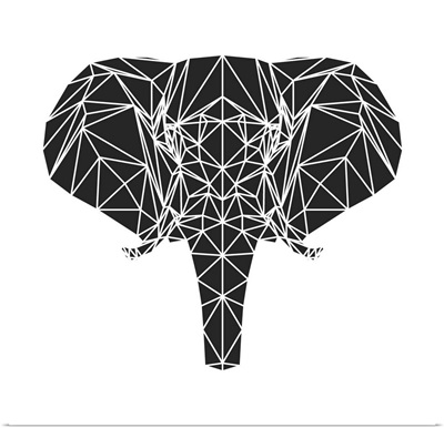 Black Elephant Polygon