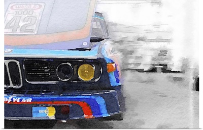 BMW Lamp and Grill Watercolor