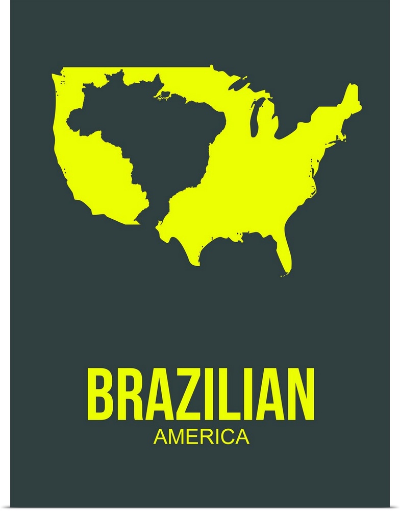 Brazilian America Poster II