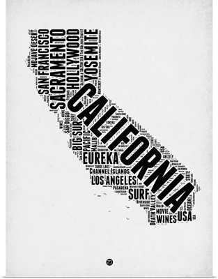 California Word Cloud II