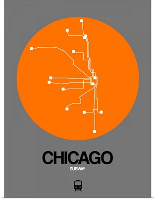 Chicago Orange Subway Map
