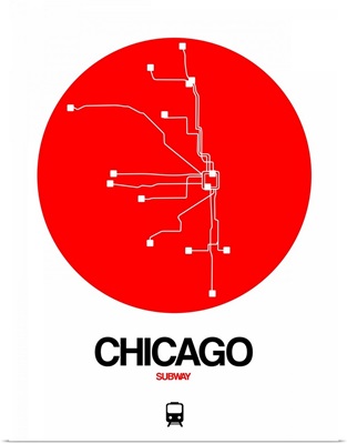 Chicago Red Subway Map
