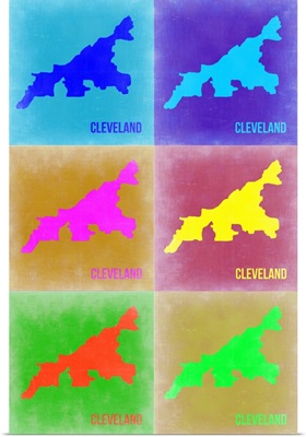 Cleveland Pop Art Map III