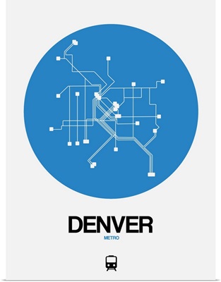 Denver Blue Subway Map
