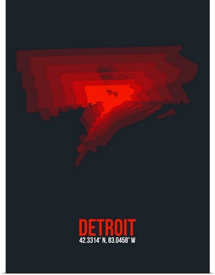 Detroit Radiant Map III