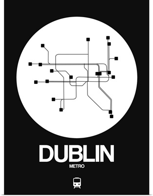 Dublin White Subway Map