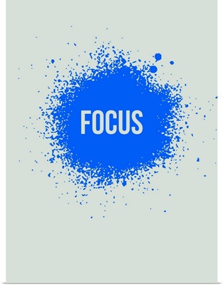 Focus Splatter Poster I