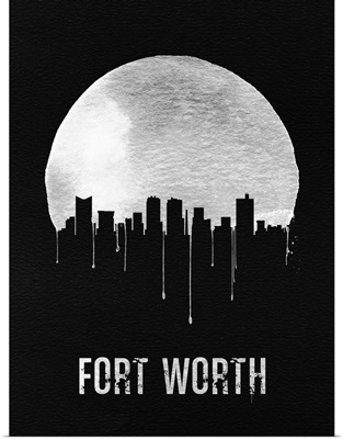Fort Worth Skyline Black