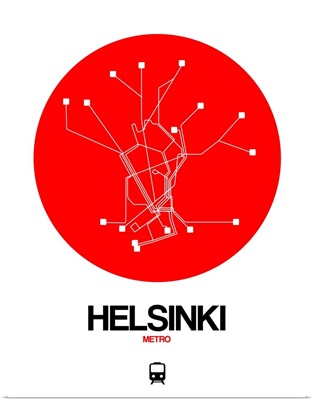 Helsinki Red Subway Map