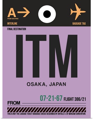 ITM Osaka Luggage Tag I