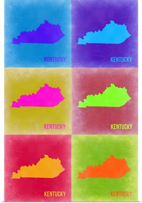 Kentucky Pop Art Map II