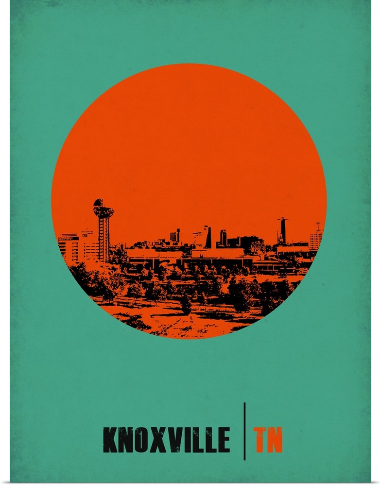 Knoxville Circle Poster I