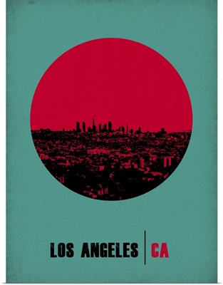 Los Angeles Circle Poster I