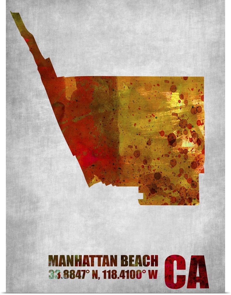 Manhattan Beach, California Map