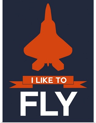 Minimalist Jet Poster I