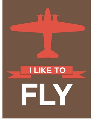 Minimalist Plane Poster II