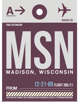 MSN Madison Luggage Tag II