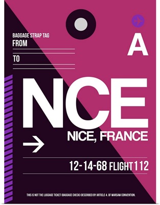 NCE Nice Luggage Tag I