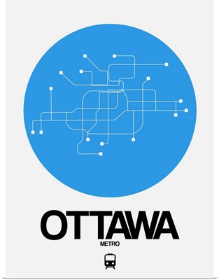 Ottawa Blue Subway Map