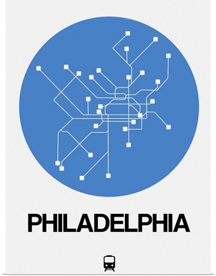 Philadelphia Blue Subway Map