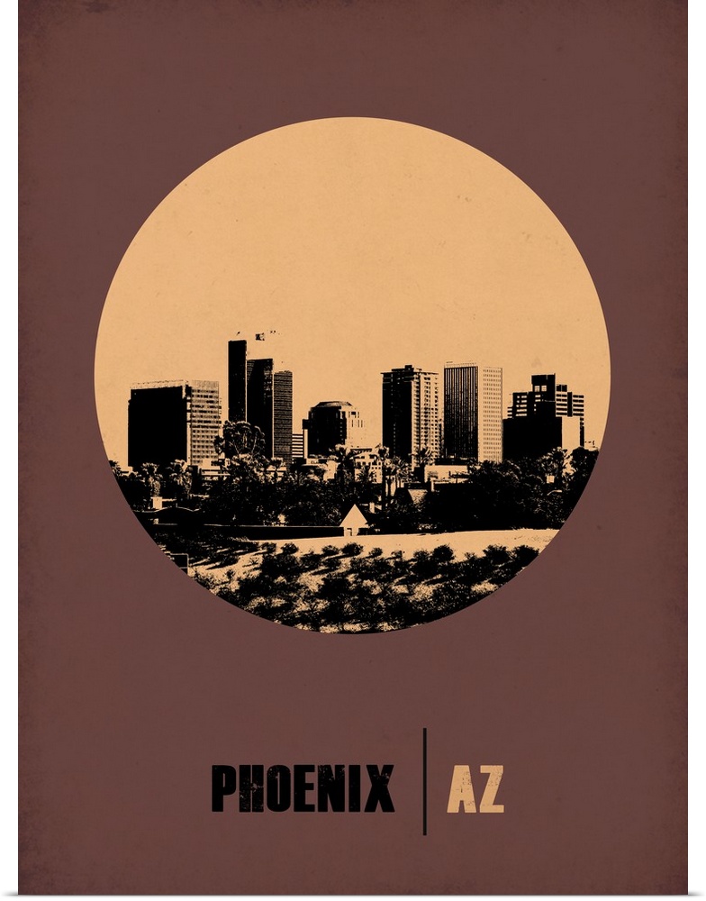 Phoenix Circle Poster II