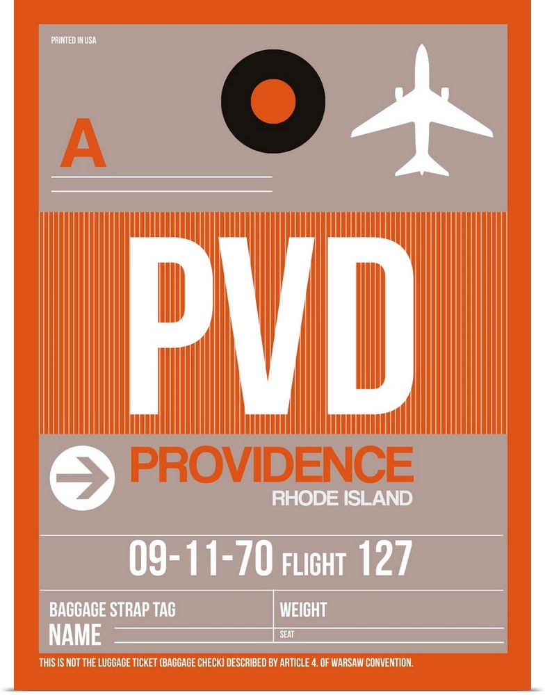 PVD Providence Luggage Tag II