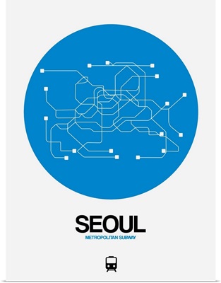 Seoul Blue Subway Map