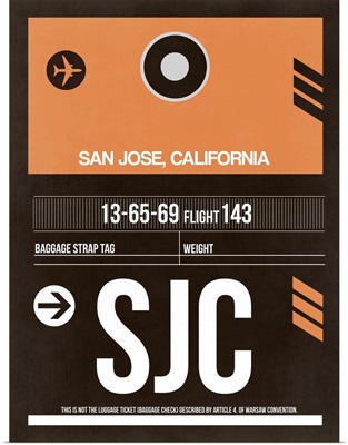 SJC San Jose Luggage Tag II
