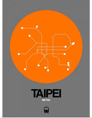Taipei Orange Subway Map