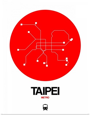 Taipei Red Subway Map
