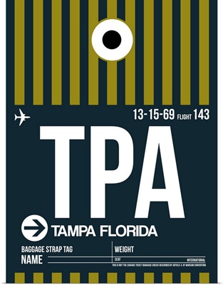 TPA Tampa Luggage Tag II