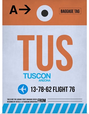 TUS Tuscon Luggage Tag II
