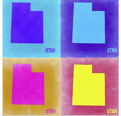 Utah Pop Art Map II